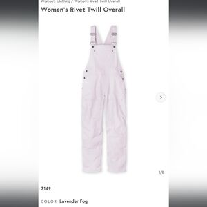 Stio Rivet Twill Overalls